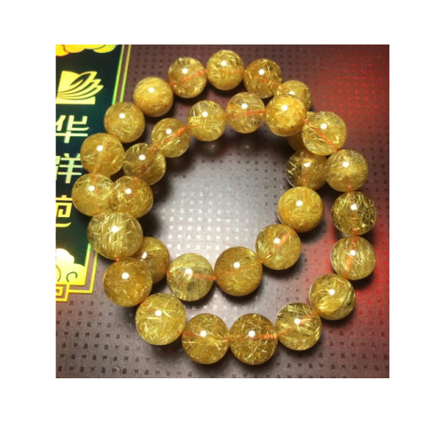 หินไหมทอง เกรดAAA